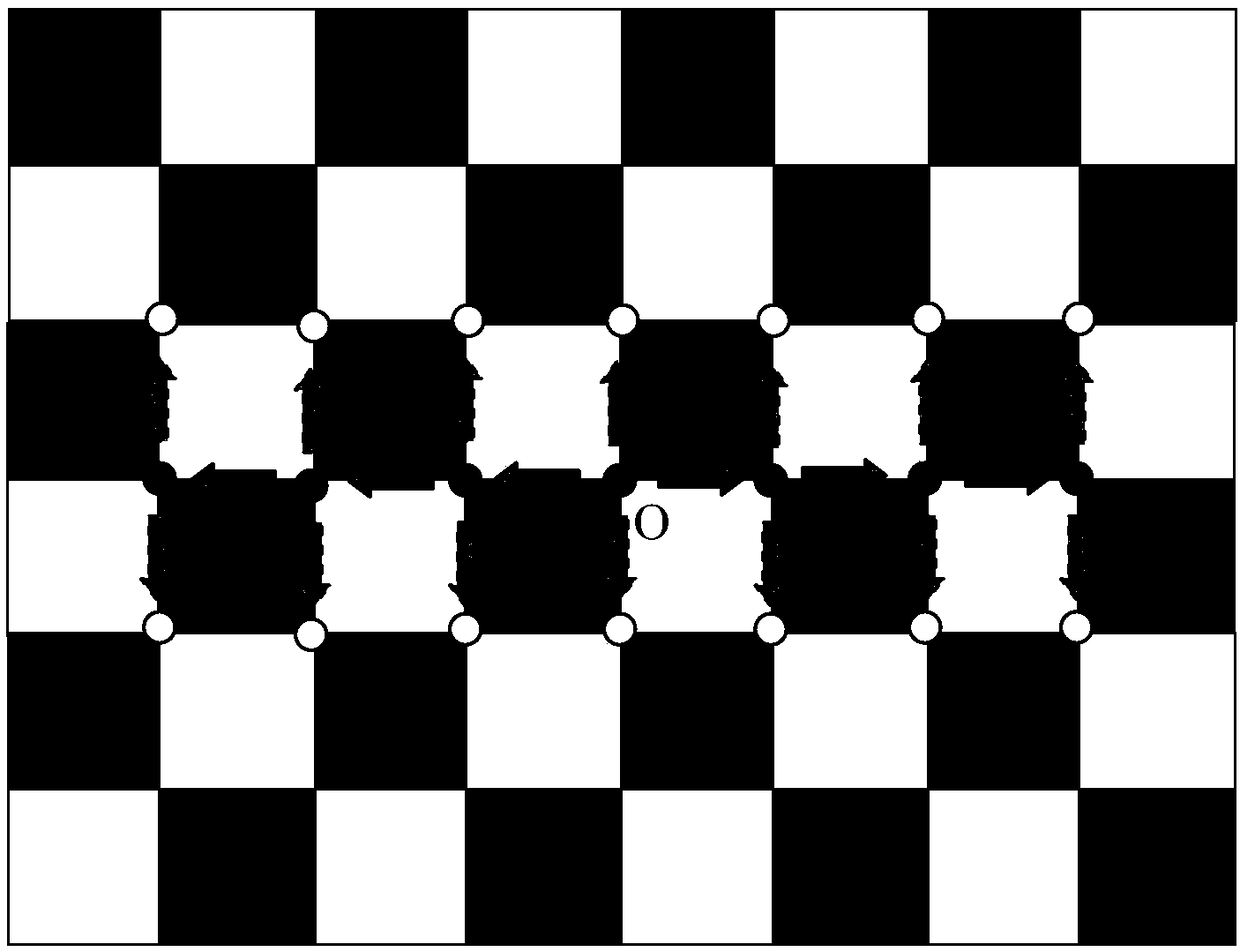 Multi-checkerboard corner detection method and camera calibration method