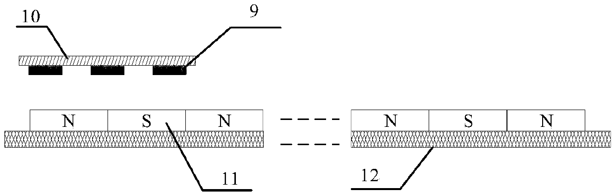 Power generation system based on cylindrical linear oscillation motor and control method thereof