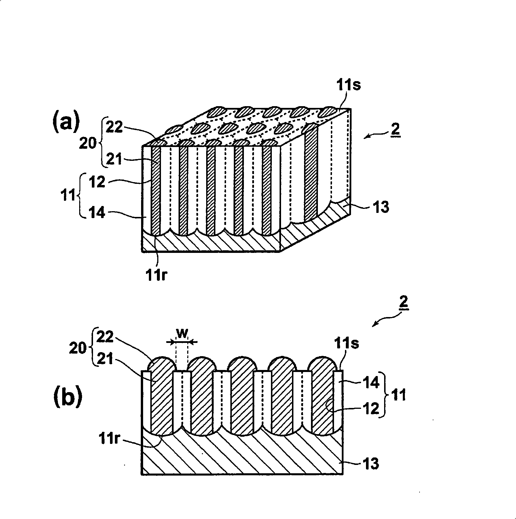 Microstructure body and manufacturing method thereof