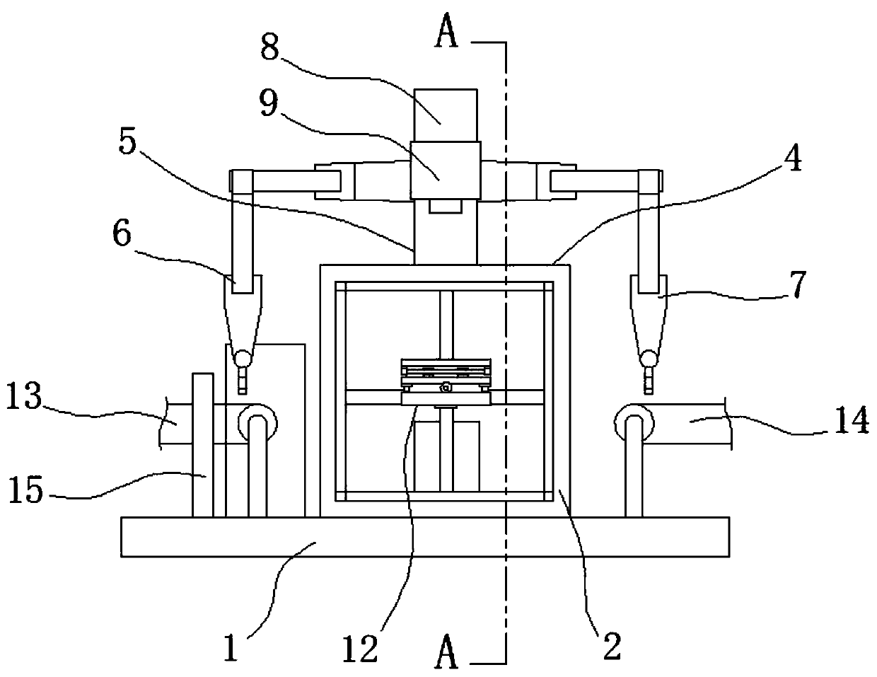 A laser marking robot