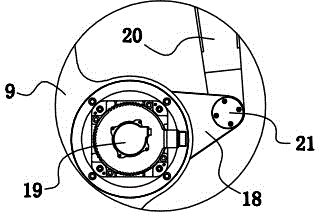 Flexible six-shaft robot