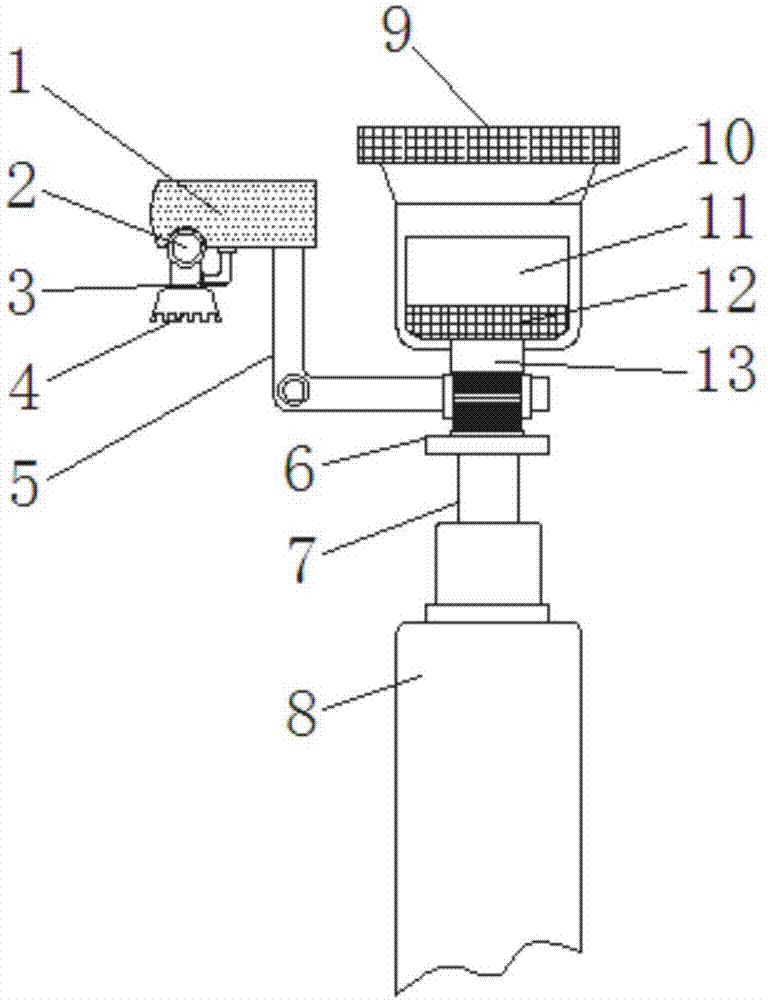 Insecticidal device with wide application and quick effect