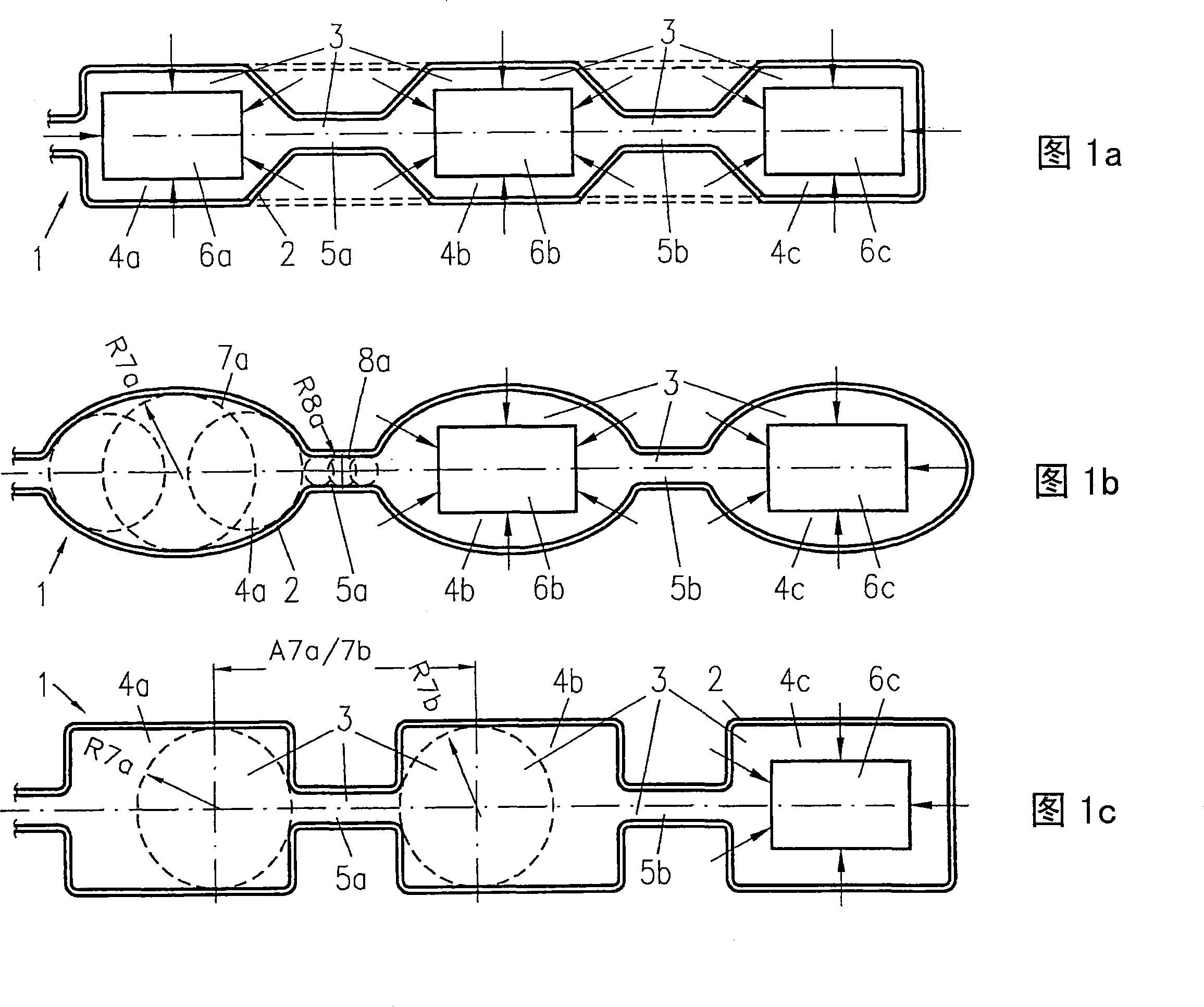 Antenna for communication with a multitude of transponders