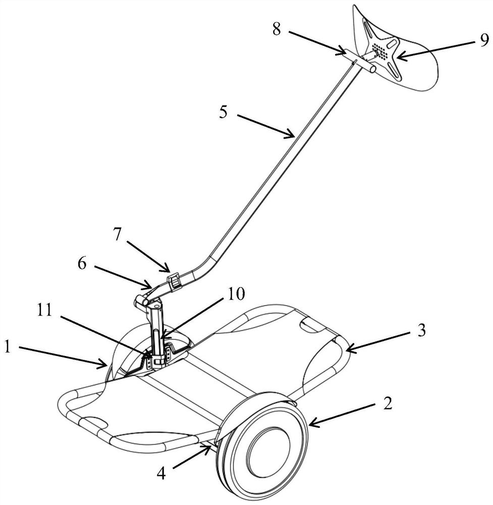 Electric moped and control method