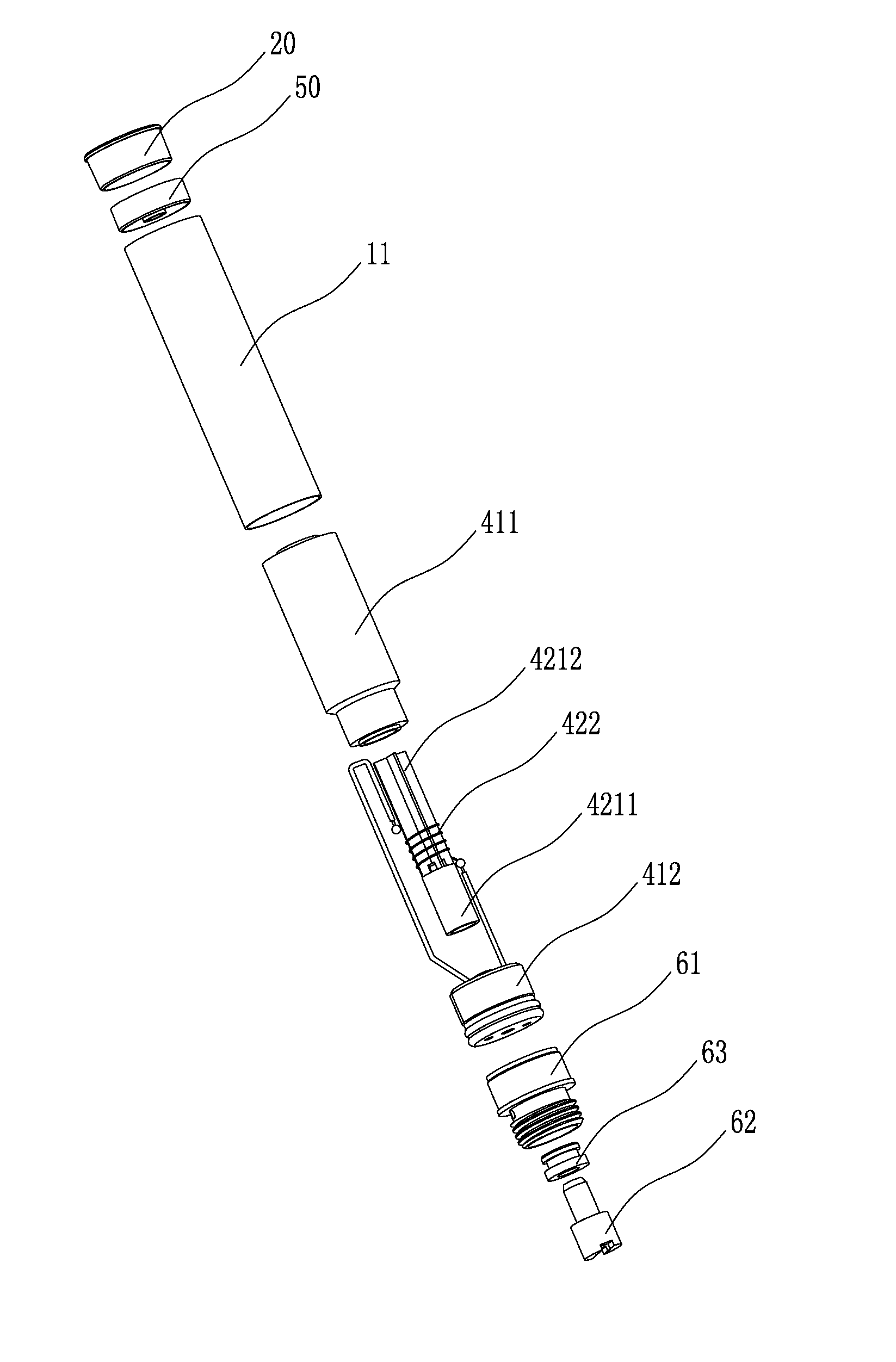 Electronic cigarette device, electronic cigarette and atomizing device thereof