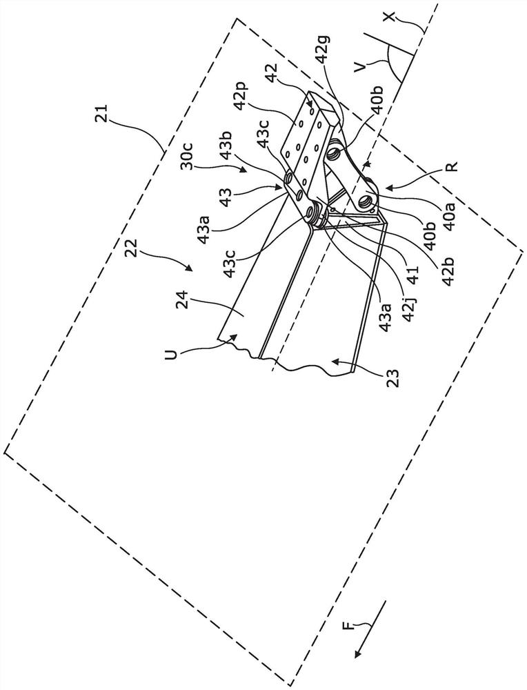 Junction OF A pylon WITH AN AIRCRAFT WING