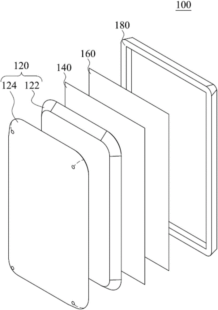 Three-dimensional-curved-surface panel, three-dimensional-curved-surface touch panel with same and three-dimensional-curved-surface touch display panel with same