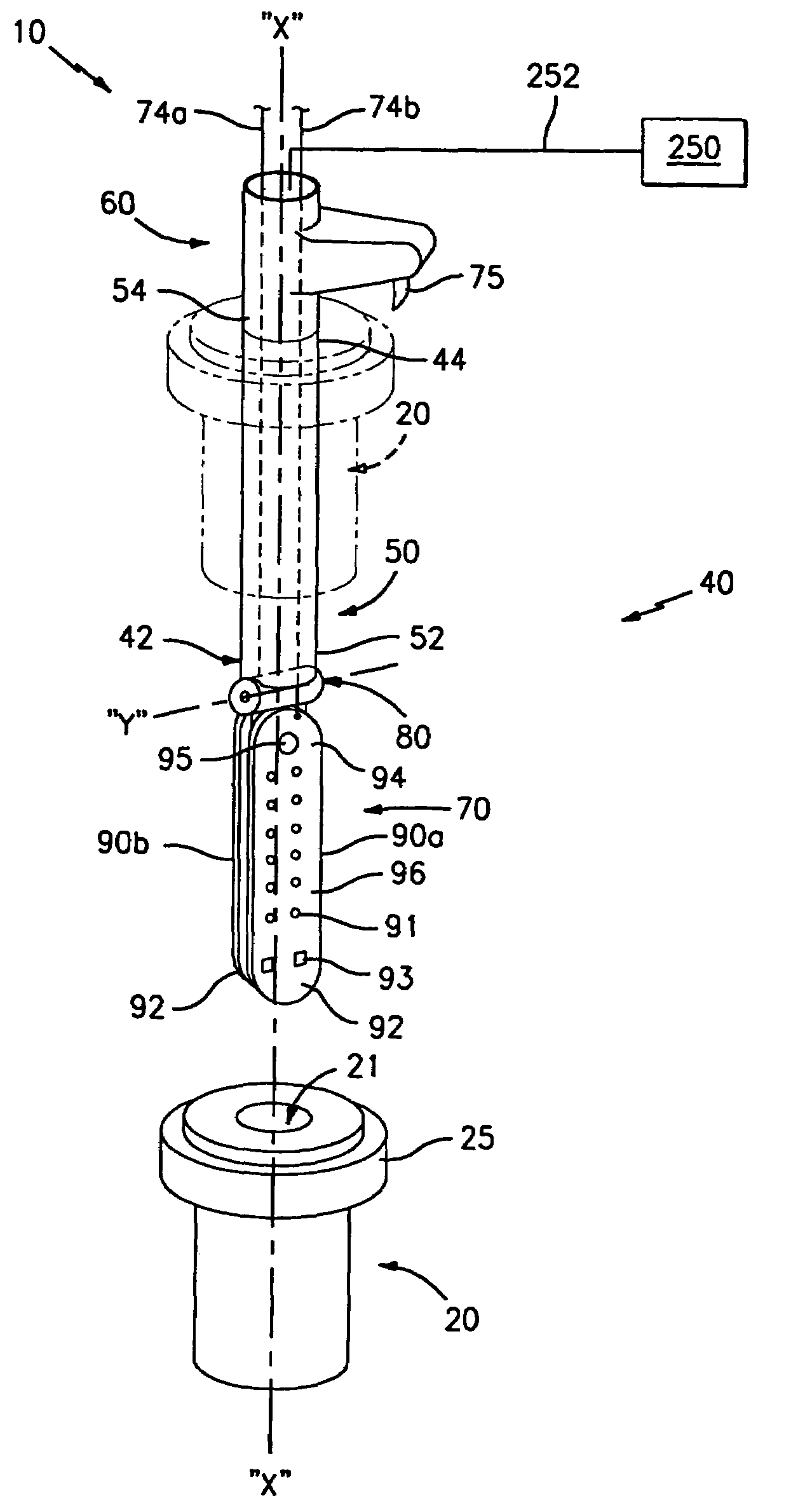 Endoscopic organ retractor and method of using the same