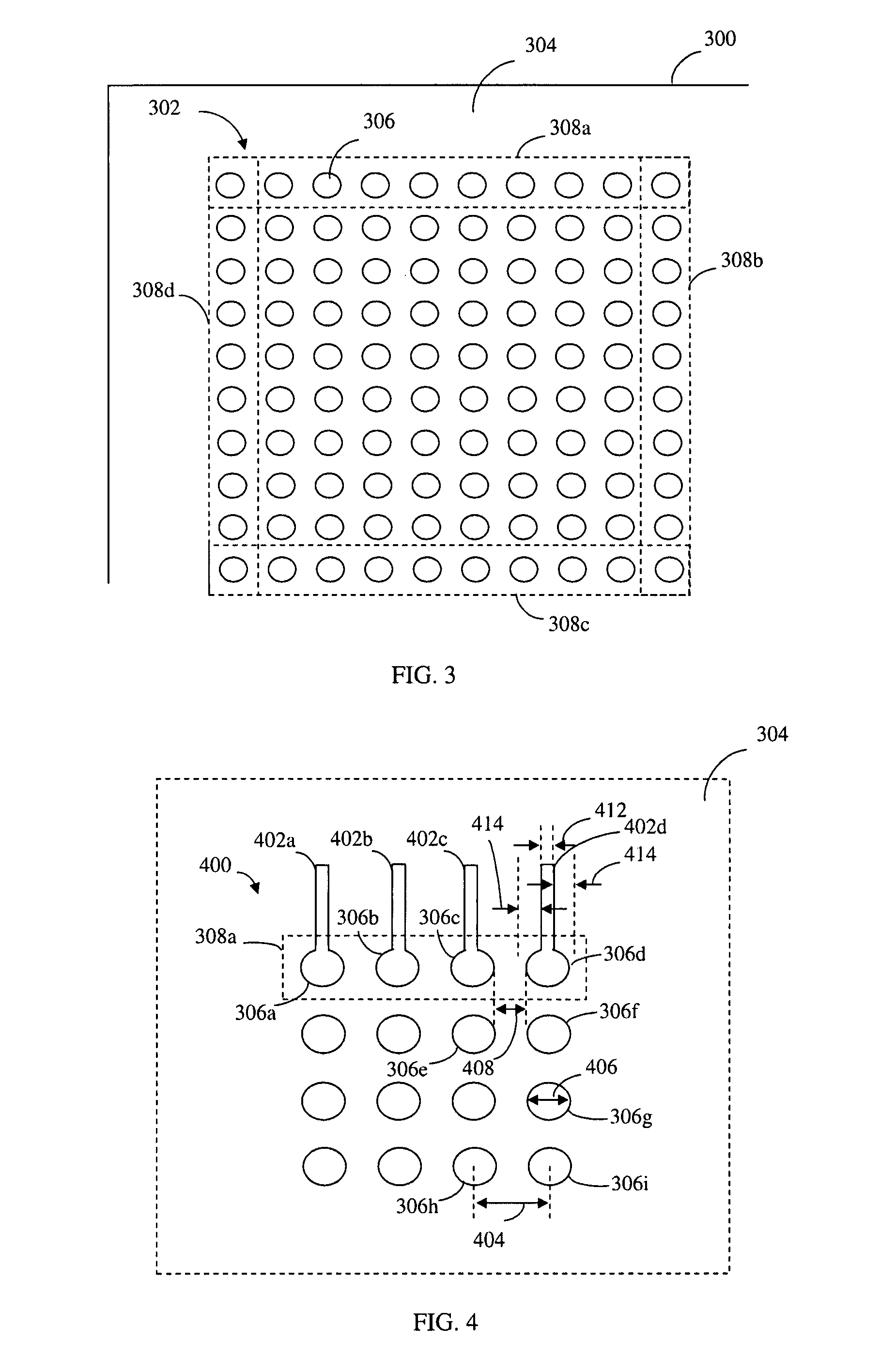 Oblong peripheral solder ball pads on a printed circuit board for mounting a ball grid array package