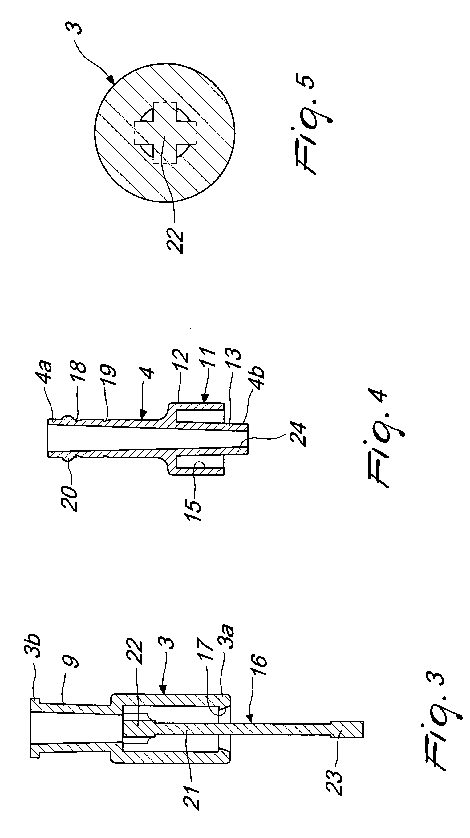 Closure device for containers or lines for administering medical or pharmaceutical fluids