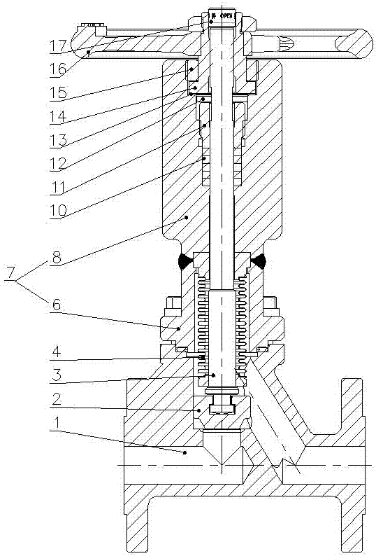 Intelligent ammonia leakage control valve