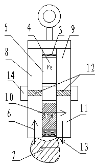 On-off shielded rotary permanent magnet suction scheme in the slot