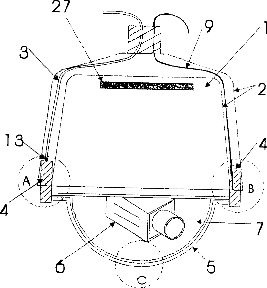 Ball-shaped camera pan-tilt with self-cleaning function