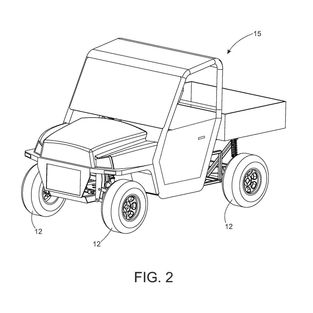 Tie rod connection pivot assembly