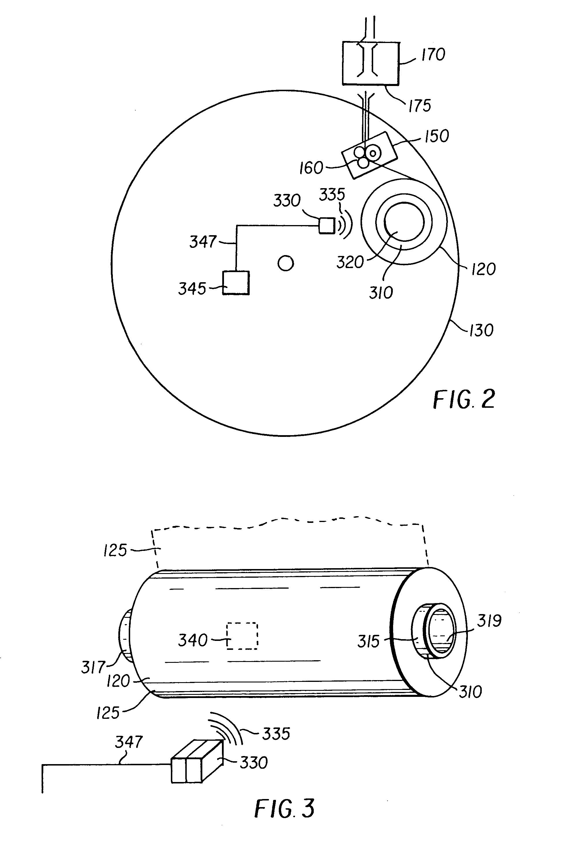 Printer media supply spool adapted to allow the printer to sense type of media, and method of assembling same