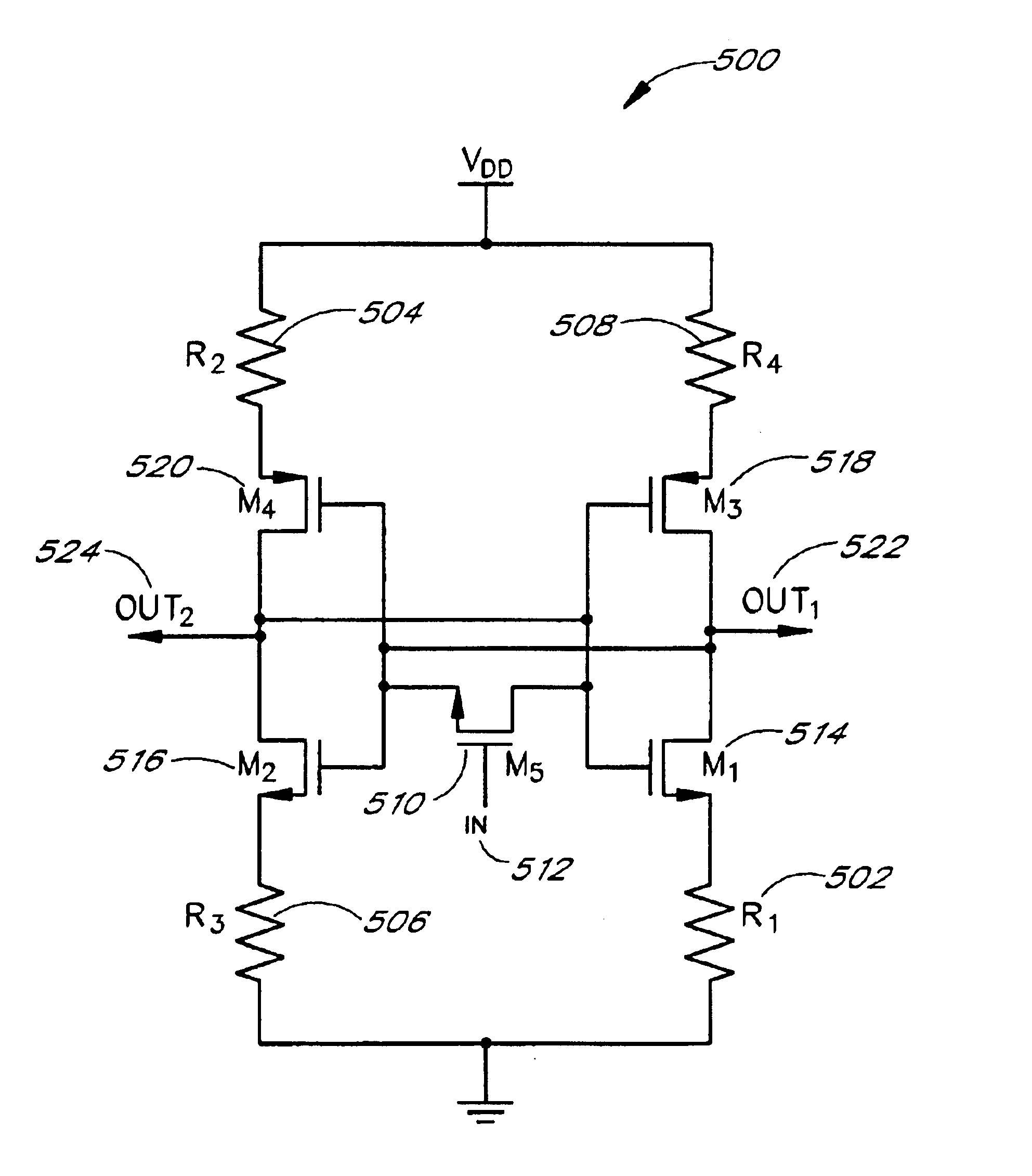 Bridge-type magnetic random access memory (MRAM) latch