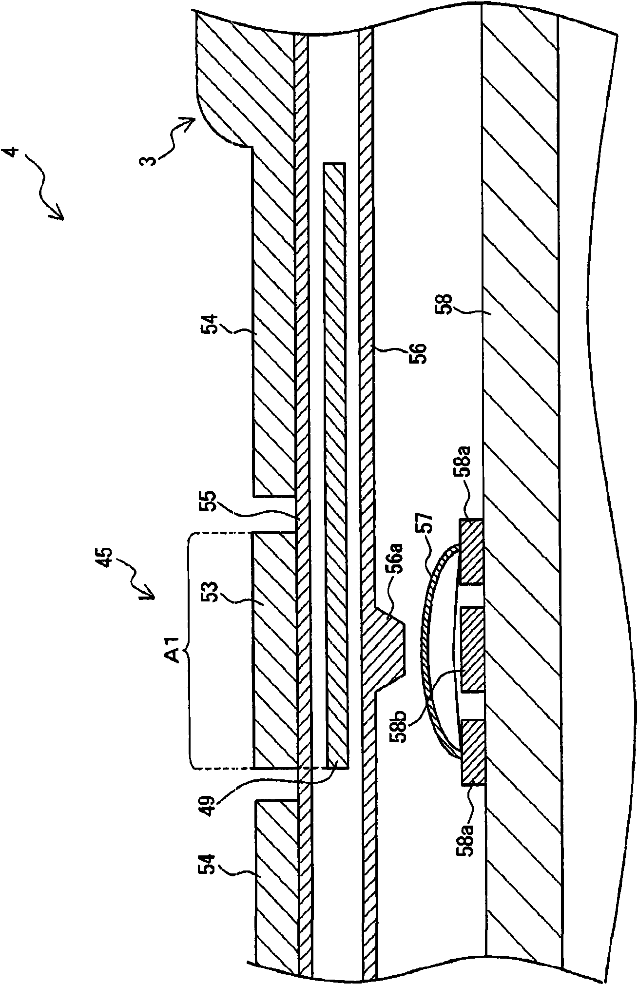 Mobile information terminal device and mobile telephone