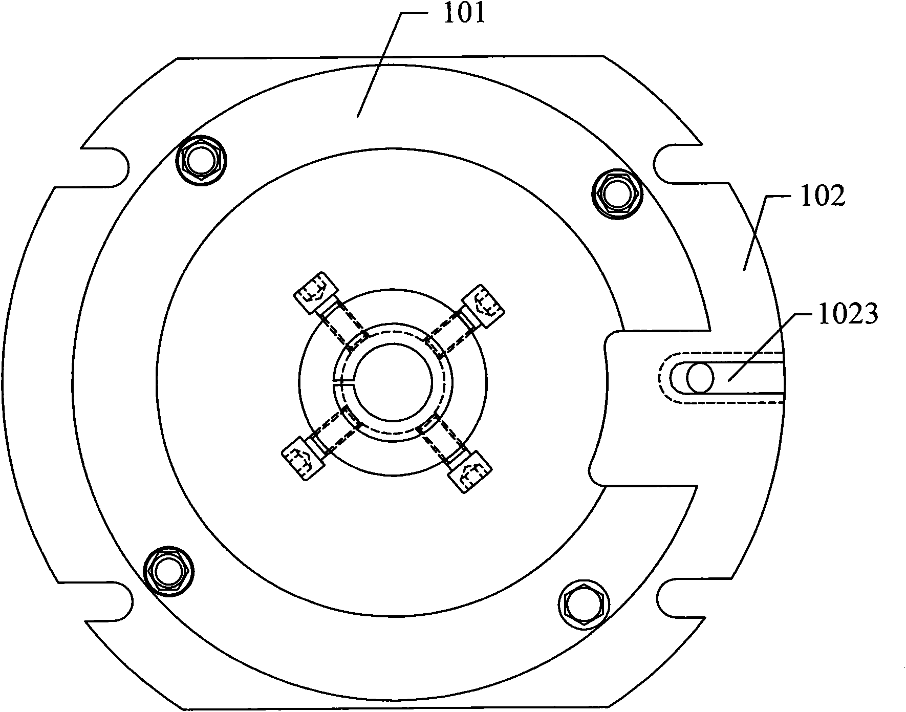 Positioning milling tire