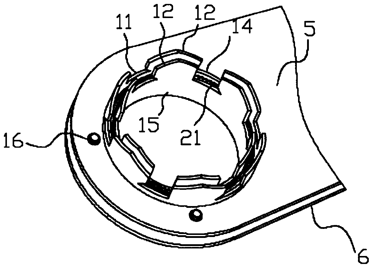A detachable net bag fruit and branch harvesting and cutting device