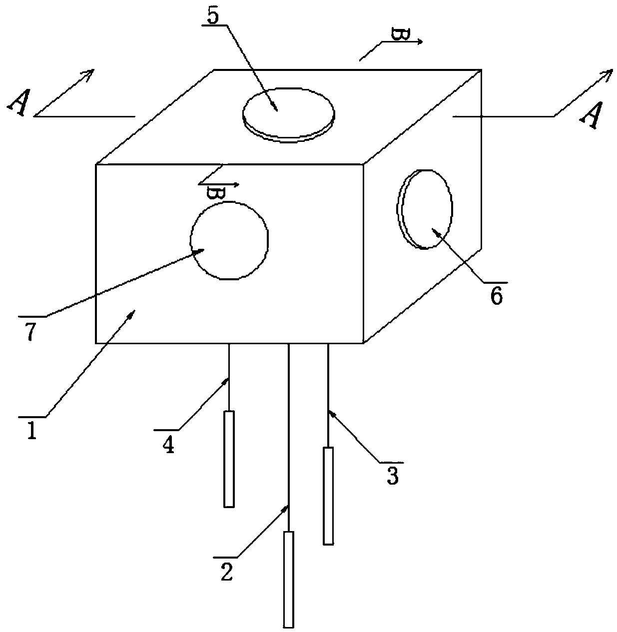 Spatial full-angle ultrasonic optical fiber Fabry-Perot sensor for monitoring partial discharge of liquid-solid composite insulated power equipment