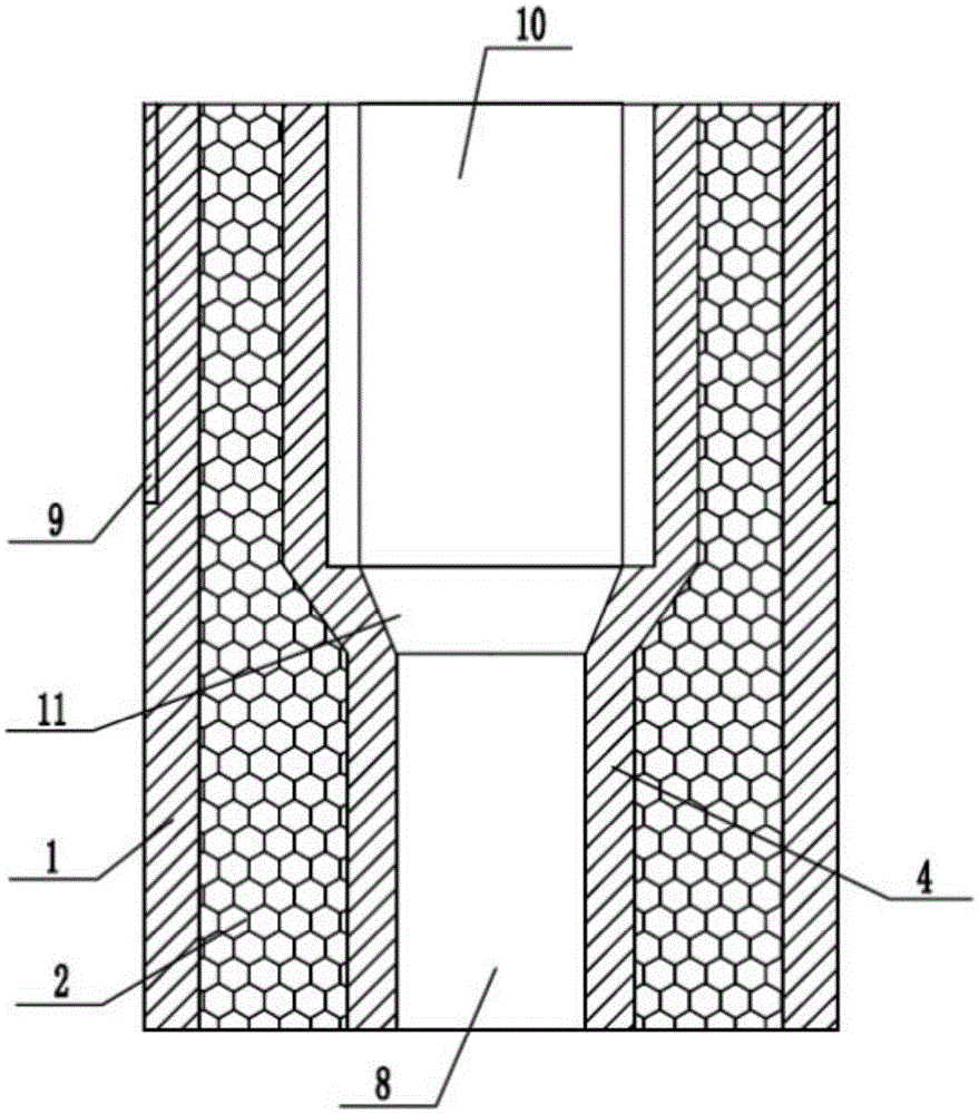 A kind of sound-proof and sealed ceramic socket pipe