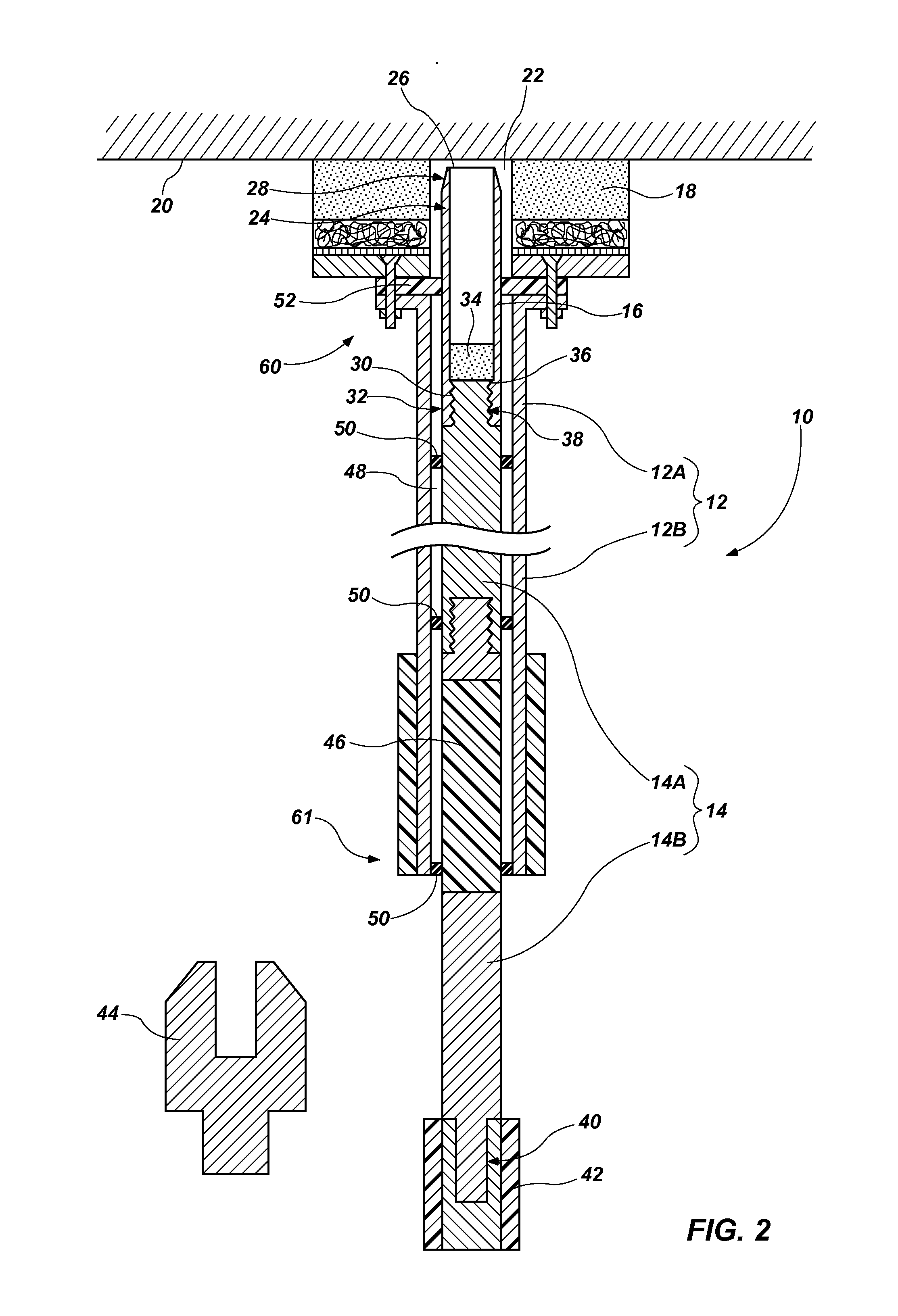 Sampling devices, kits for assembling such sampling devices, and methods for sampling building materials