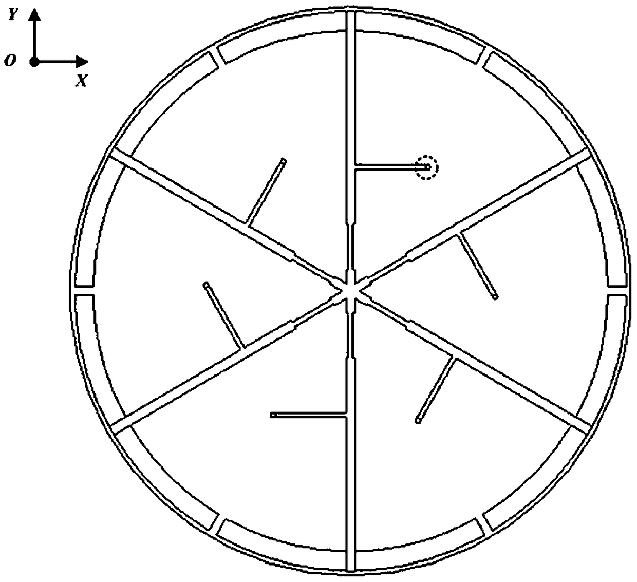 Ultra-wideband high gain horizontally polarized omni-directional antenna