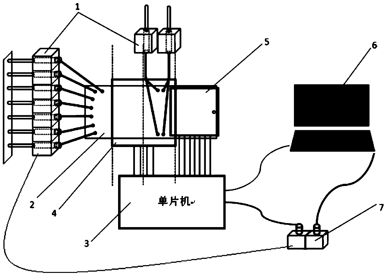 Crop fungal spore drug resistance detection device and detection method