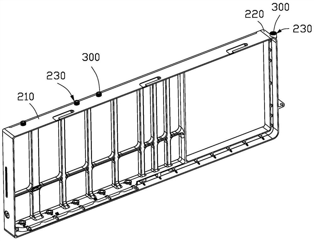 Material burying device