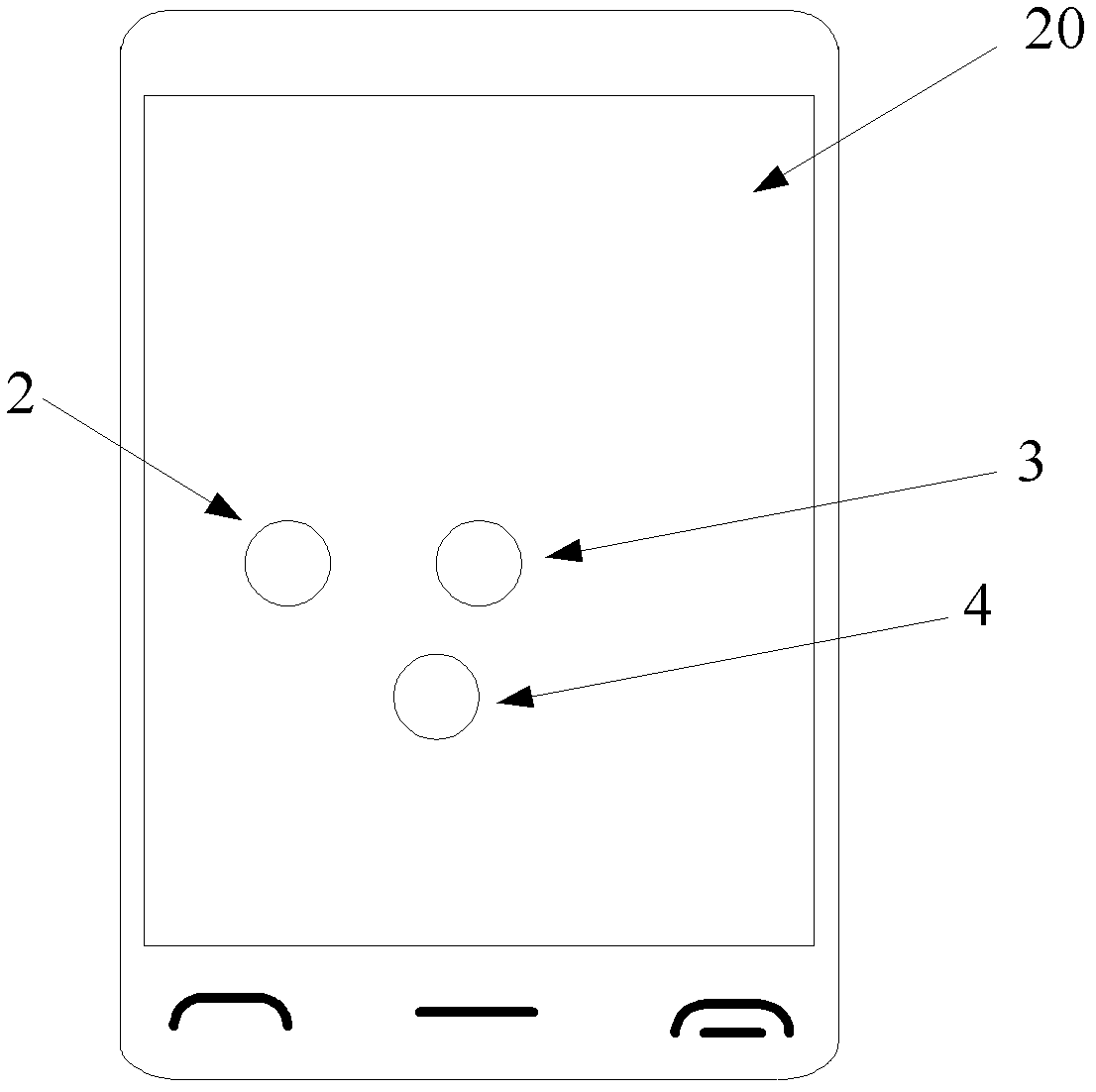 A touch-off method and wireless hand-held device