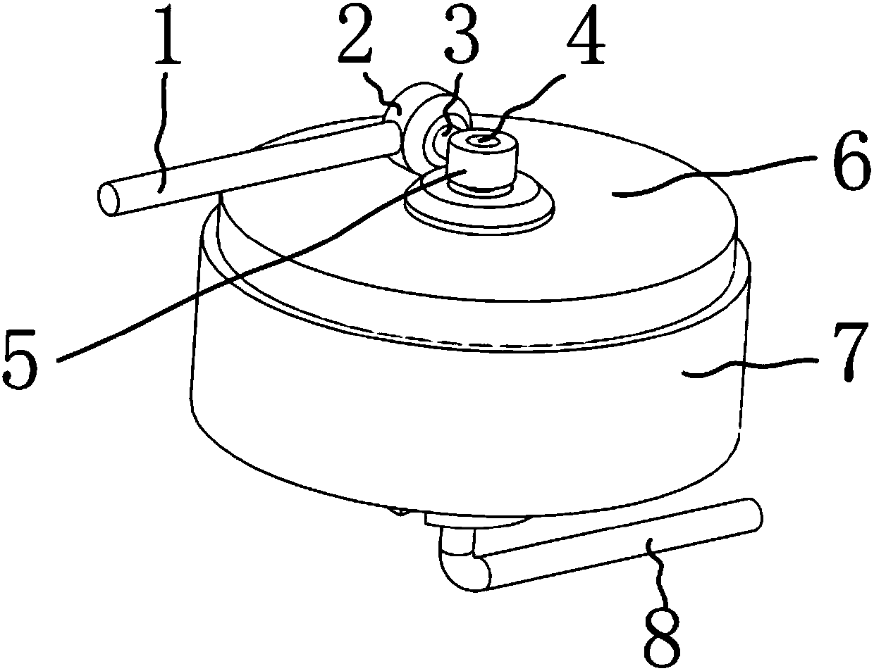 Detachable hook mechanism for carriage connection