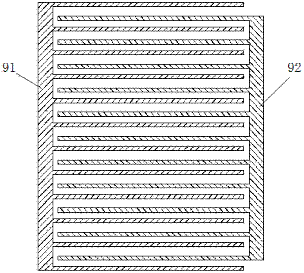Back-contact solar cell based on p-type silicon substrate and preparation method thereof