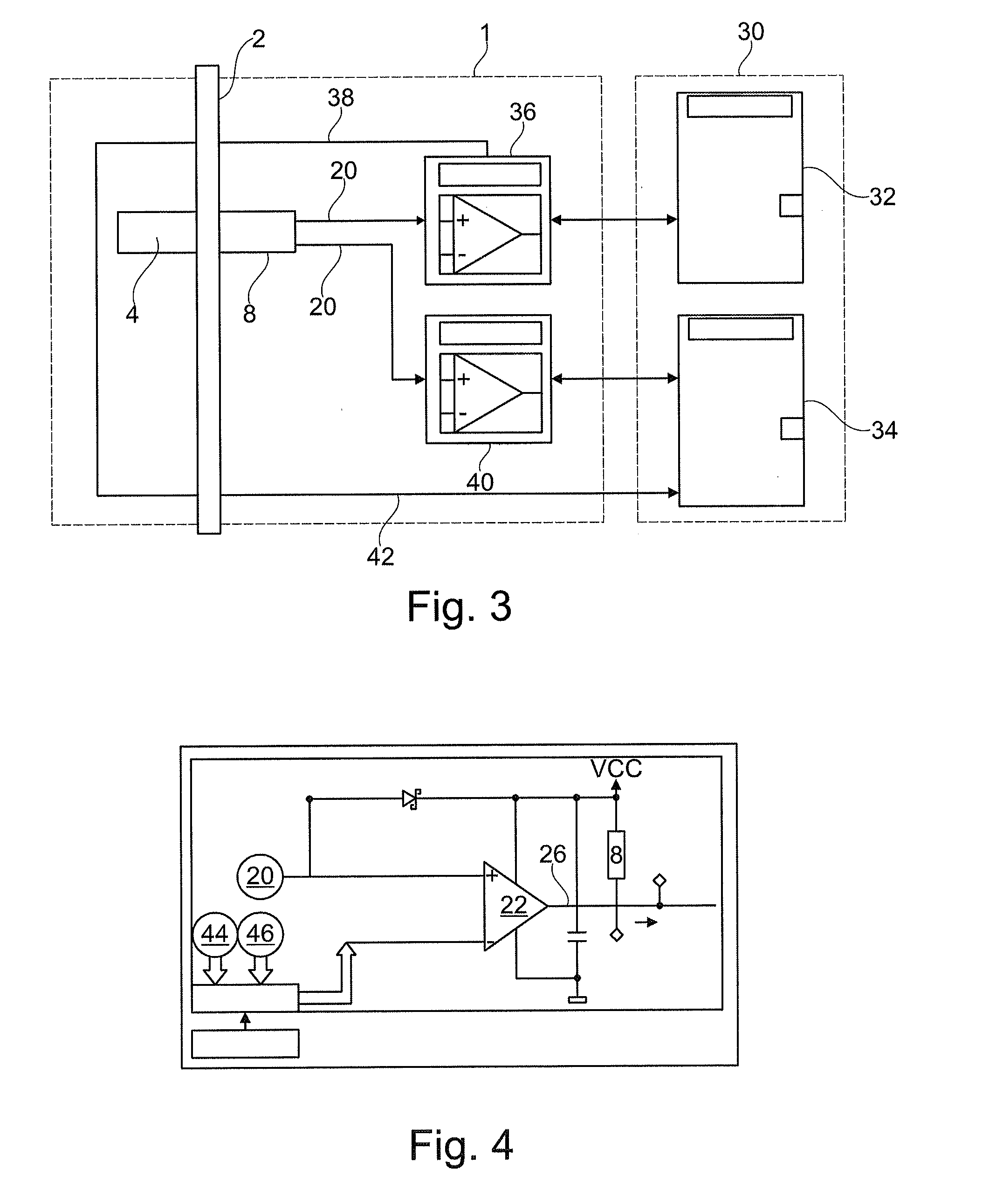 Ultrasound-based gas bubble and/or solid detector, dialysis apparatus and method for such detector
