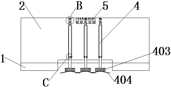 A water surface compaction device for civil construction foundation piles