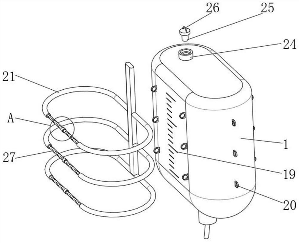 Clysis cleaning device for medical care