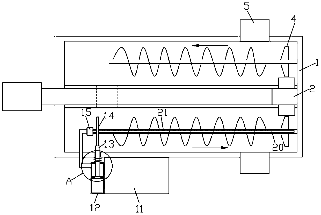 Ectopic remediation device for high-temperature gas heating remediation of soil