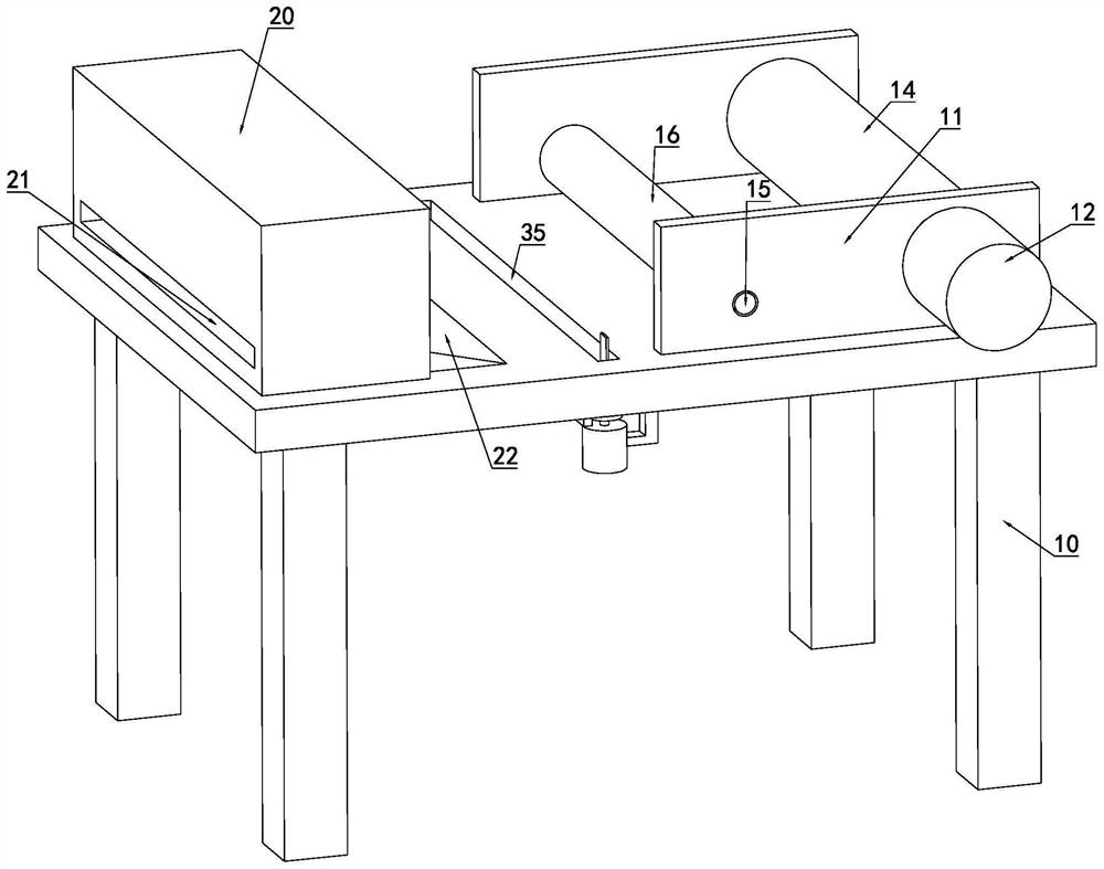 Material conveying device for printing