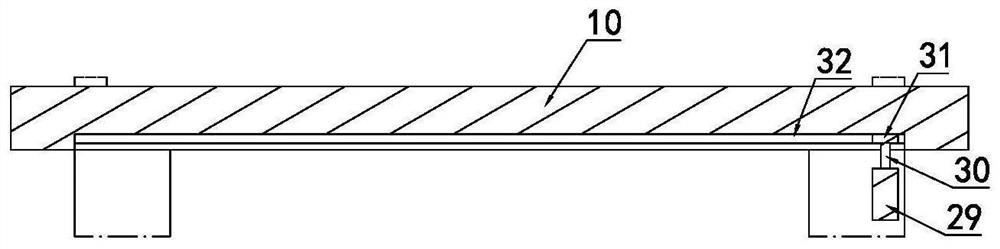 Material conveying device for printing