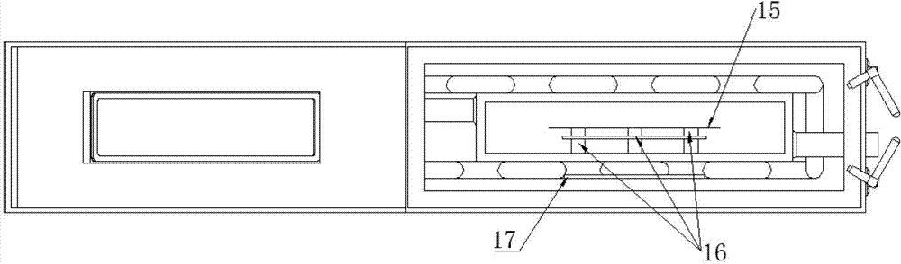 Redistribution method of heavy doping boron silicon slice