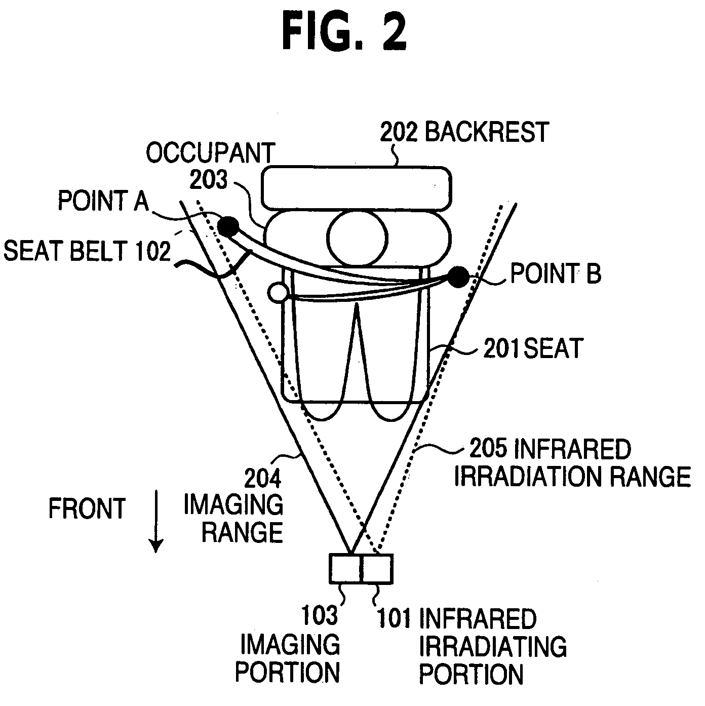 Airbag device and occupant classification device