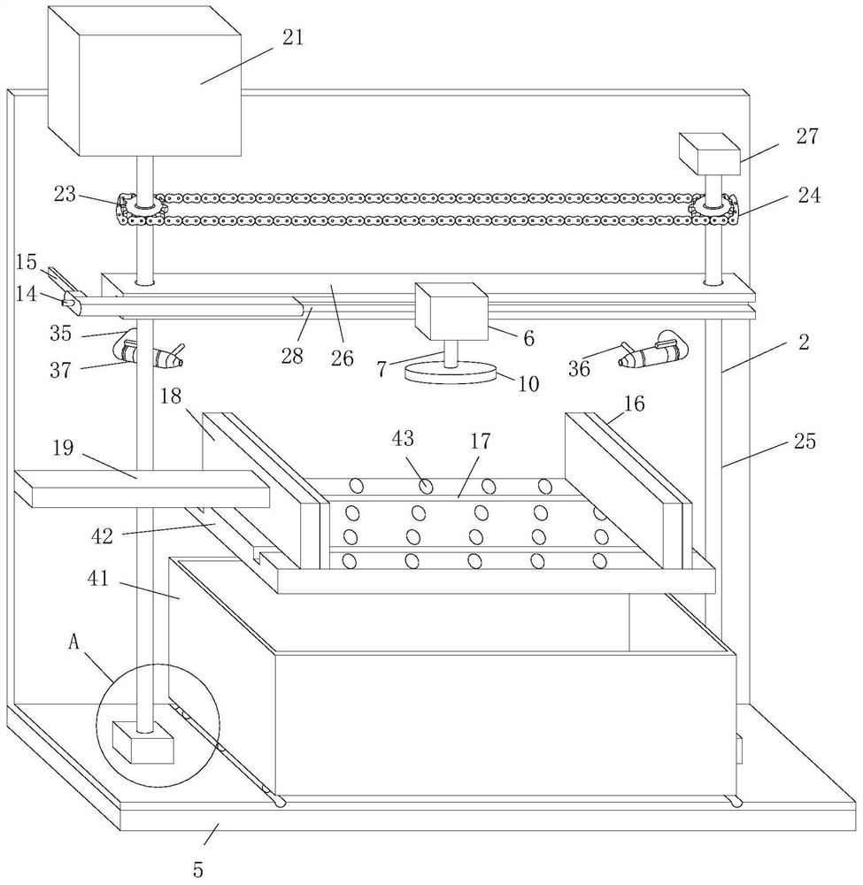 Environment-friendly workpiece polishing device with waste collecting function for machining