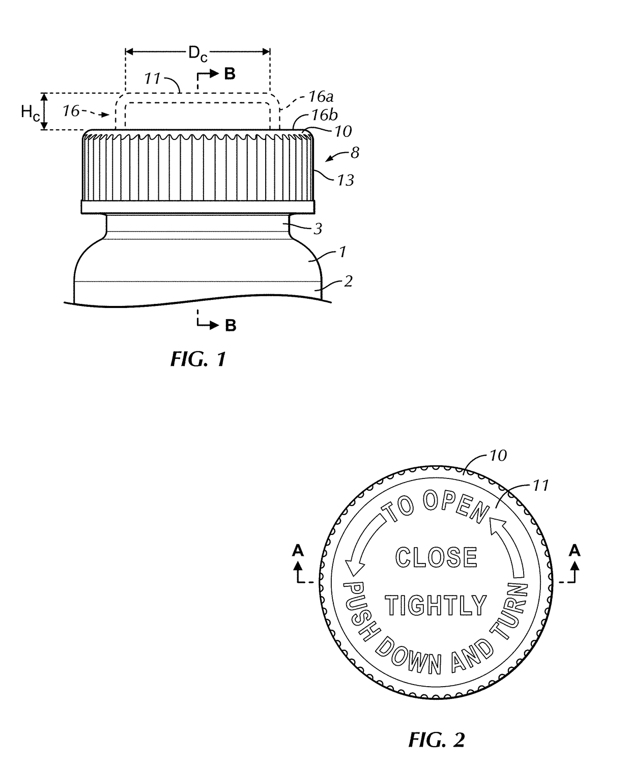 Container assembly and closure with predetermined humidity and related method