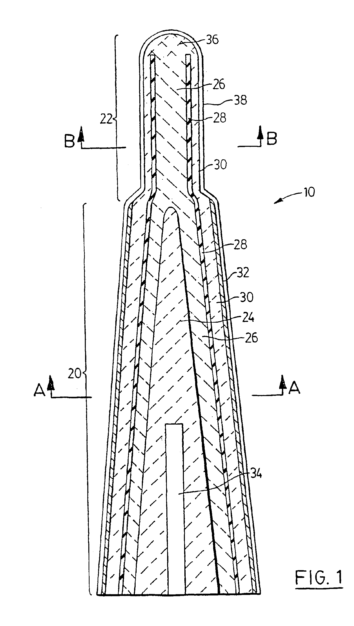 Multi-layer ceramic heater element and method of making same