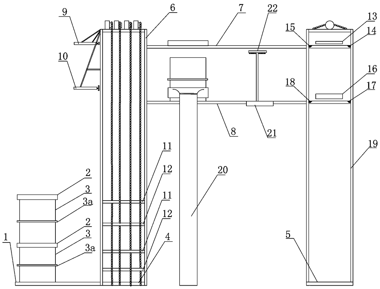 Lateral box turning-over method for double-layer cigarette box and box turning-over system