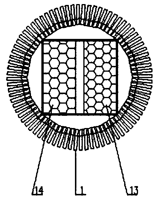 Photovoltaic-driven evaporative cooling air-conditioner applicable to city park chairs