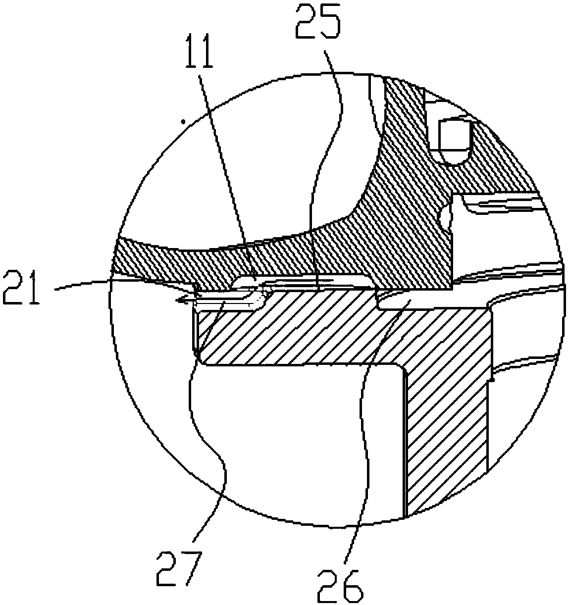 Volute assembly for high speed electric direct drive centrifugal fan