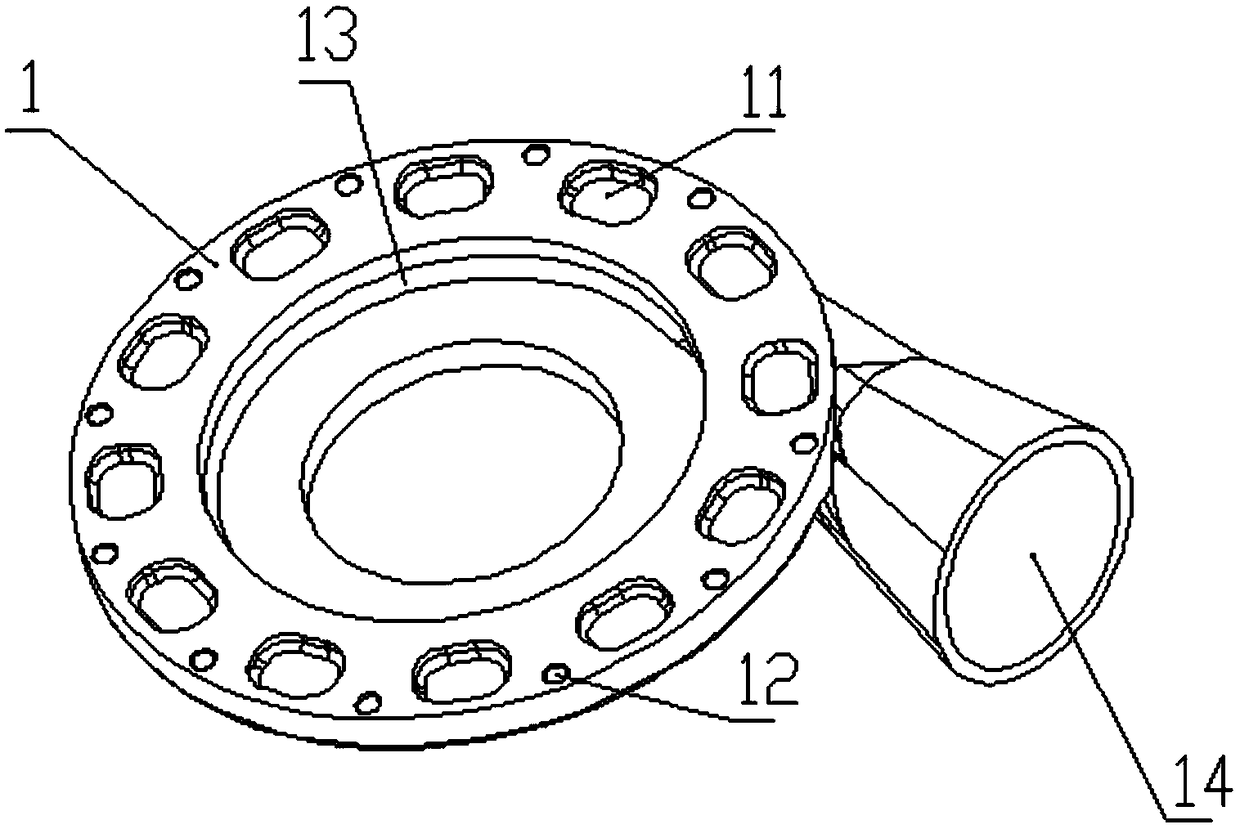 Volute assembly for high speed electric direct drive centrifugal fan