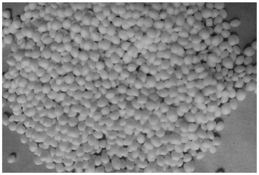 A kind of nano antibacterial and antifouling table and chair plastic particles and preparation method