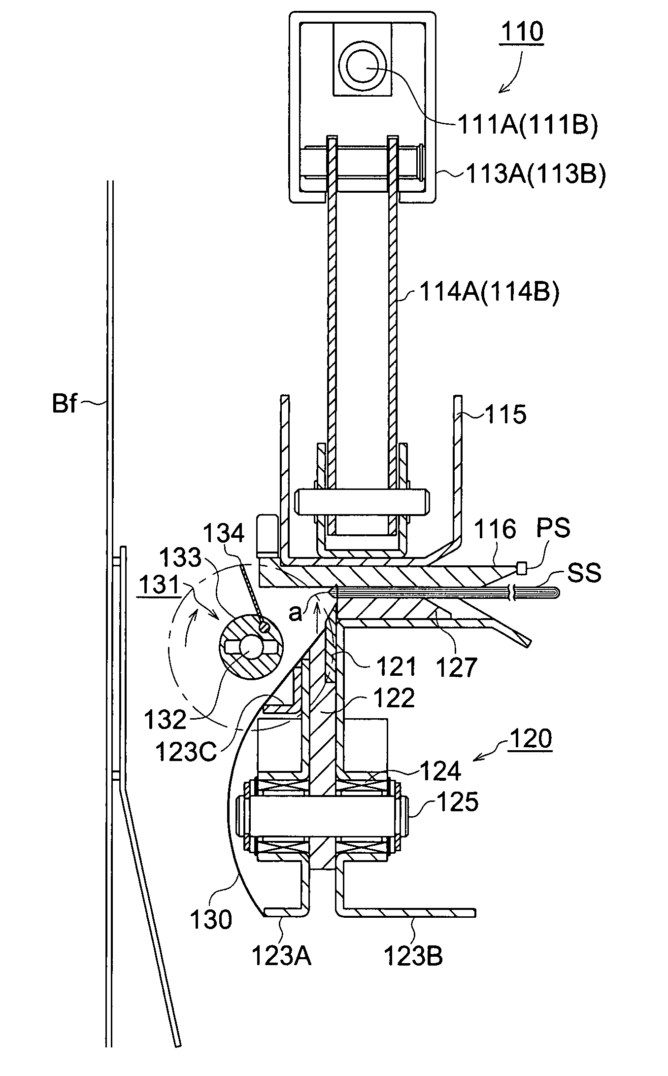 Cutting device, finisher and bookbinding system provided therewith