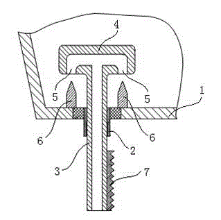 Pouring gate flow control device for preventing rotational flow from generating in continuous casting tundish